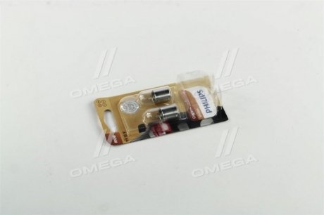 Лампа накаливания R10W 12V 10W BA15s 2шт blister PHILIPS 12814B2 (фото 1)