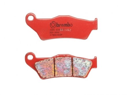Склад задня синтетика - дорожнє використання BREMBO 07BB04SP (фото 1)