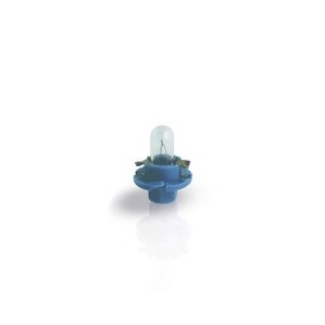 Лампа накаливания BAX B8,4d Light Blue 12V 1.2W PHILIPS 12623CP (фото 1)