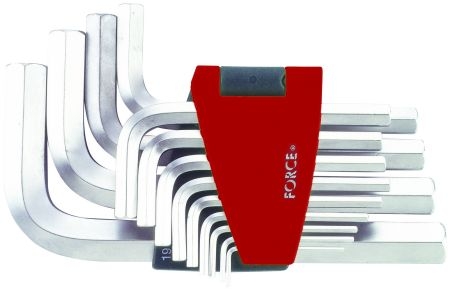 Набор угловых ключей HEX 1/16"-3/4" дюймовых 13ед. FORCE 5137S (фото 1)