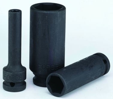 Головка ударная глубокая 1/2" 6гр, 17мм, L85мм. FORCE 4458517 (фото 1)