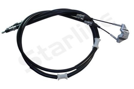 Трос стояночного тормоза L=1040x2/1235 mm STARLINE LA BR.1234 (фото 1)