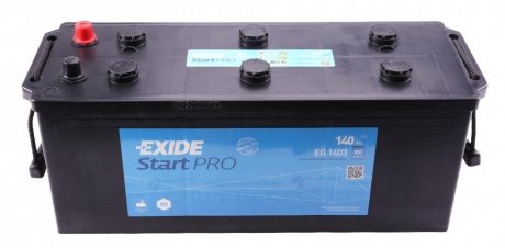 Аккумулятор 140Ah-12v Start PRO (513х189х223),L,EN800 EXIDE EG1403 (фото 1)