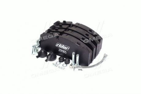 Колодка торм. диск. STANDARD (компл. на ось) BPW SKH RIDER RD 29165STD (фото 1)
