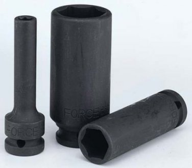 Головка ударная глубокая 1/2" 6гр,10мм, L85мм. FORCE 4458510 (фото 1)