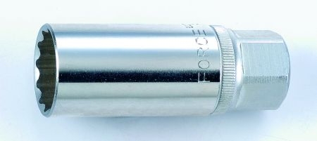 Свечная головка магнитная 3/8" 14мм, 12гранная FORCE 807314M (фото 1)