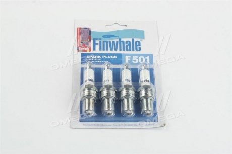Свічка запалювання ВАЗ 2101-2107 (компл.4 шт) (вир-во) Finwhale F501 (фото 1)