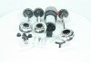 Сигнал дудка с компрессором 3шт хром 153/165/215мм 12V <> Dk-Дорожная Карта SL-A1015C (фото 1)