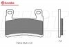 Склад передня синтетика дорожні / гоночні BREMBO 07KA29SC (фото 3)