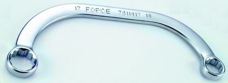 Ключ накидной 13х15мм С-образный (стартерный) FORCE 7611315 (фото 1)