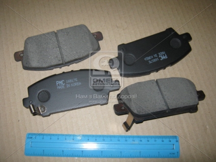 Колодка торм. диск. HONDA CIVIC 8 06-11 PARTS-MALL PKJ-008 (фото 1)