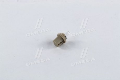 Лампа накаливания BAX B8,5d Beige 12V 1.5W PHILIPS 12637CP (фото 1)