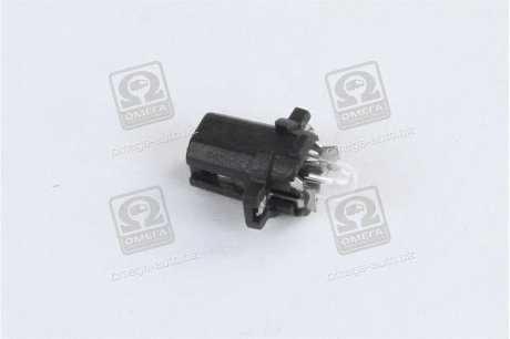 Лампа с пластмасс. цоколем B8, 12V 1,2W <> TEMPEST 12V1.2W_B8,3d BAX10s (фото 1)