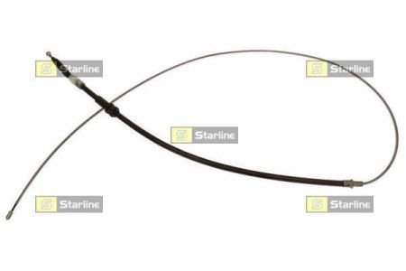 Трос стояночного тормоза L=1713/549 mm STARLINE LA BR.1648 (фото 1)