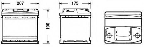 Акумулятор EXIDE EC440 (фото 1)