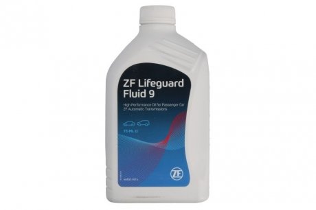 Олива трансмісійна ATF LifeGuardFluid 9, 1л. ZF AA01.500.001 (фото 1)