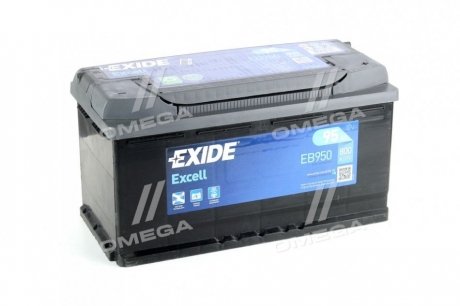 Аккумулятор 95Ah-12v EXCELL(353х175х190),R,EN800 EXIDE EB950 (фото 1)