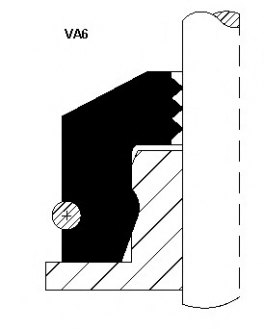 Уплотнительное кільце, стержень клапана CORTECO 12012438 (фото 1)