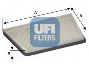 Фільтр повітря (салону) UFI 53.044.00 (фото 1)