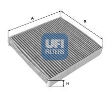 Фільтр, повітря у внутрішній простір UFI 54.106.00 (фото 1)