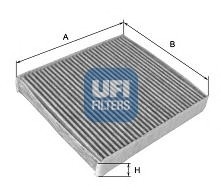 Фільтр, повітря у внутрішній простір UFI 54.115.00 (фото 1)