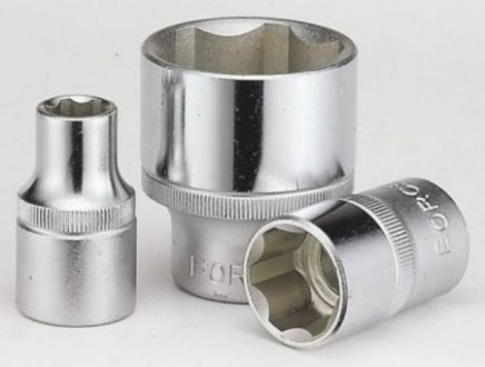 Головка торцевая глубокая 1/2" 6гр. 12мм. FORCE 5477712 (фото 1)