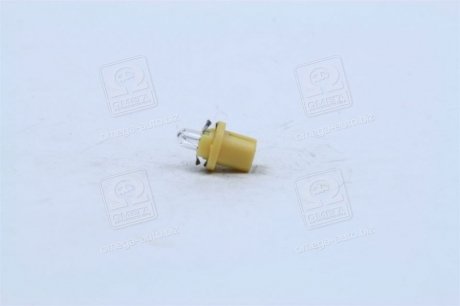 Лампа розжарювання 12v 1,5w Bx8,5d YELLOW (вир-во) NARVA 17050CP (фото 1)