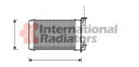 Радіатор обігрівача BMW E30/Z1 88-316->325 Van Wezel 06006022 (фото 1)
