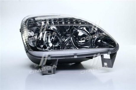 Фара ГАЗ 3302 (капля) н.о. прав. (пластик, с ДХО) <> Dk-Дорожная Карта 2171.3712 (фото 1)