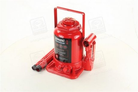 Домкрат бутылочный, 20т низкий, красный H=190/350 <> Dk-Дорожная Карта JNS-20F (фото 1)