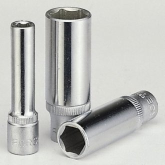 Головка торцевая глубокая 6мм 6гр, 1/4" FORCE 5255006 (фото 1)