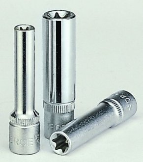 Головка торцевая глубокая 1/4" TORX Е10 FORCE 5265010 (фото 1)