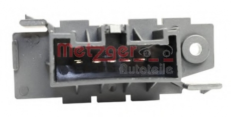 Резистор вентилятора пічки, постоянный METZGER 0917108 (фото 1)