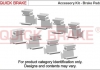 Комплектующие, колодки дискового тормоза QUICK BRAKE 109-1699 (фото 1)