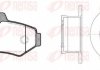 Комплект: 2 диска+ 4 колодки гальмівних 8733.01 REMSA