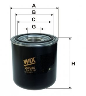 Фільтр повітряний WIX FILTERS 96008E (фото 1)