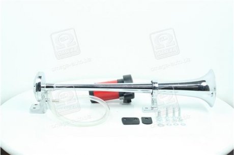 Сигнал дудка с компрессором 1шт металл 450мм 12V <> Dk-Дорожная Карта SL-1019C (фото 1)