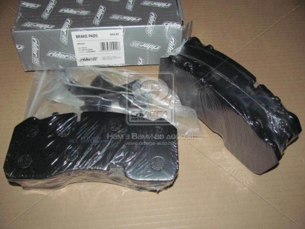 Колодка торм. диск. (компл. на ось) BPW SKH RIDER RD 29165PRO (фото 1)