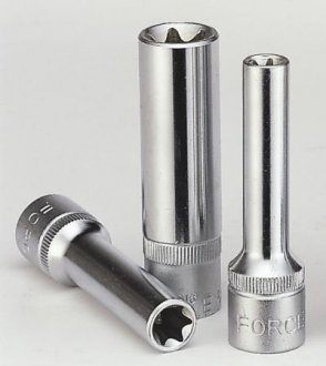 Головка торцевая глубокаяTORX E8 3/8" FORCE 5366308 (фото 1)