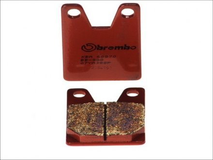 Склад задня синтетика - дорожні BREMBO 07YA38SP (фото 1)
