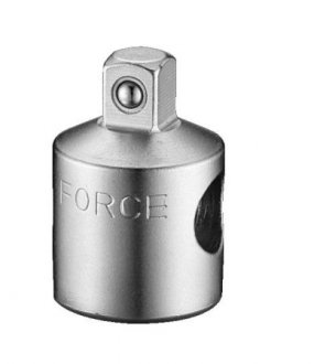 Переходник с 3/8" на 1/4" с отверстием FORCE 80632 (фото 1)