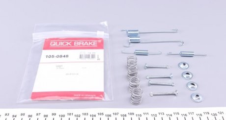 Монтажний комплект колодки QB105-0848 QUICK BRAKE 105-0848 (фото 1)
