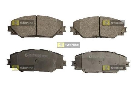 Колодки тормозные дисковые, к-кт. STARLINE BD S472 (фото 1)