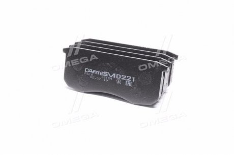 Колодки тормозные диск. УАЗ Патриот DAFMI / INTELLI D221SM (фото 1)