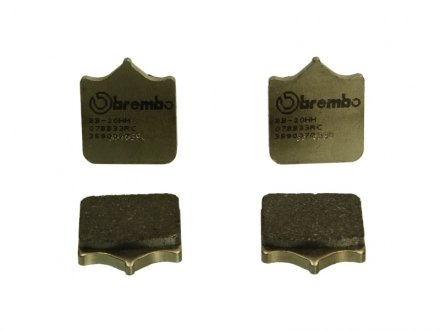 Склад карбон / кераміка - гоночні BREMBO 07BB33RC (фото 1)