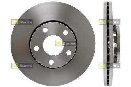Тормозной диск STARLINE PB 2088 (фото 1)