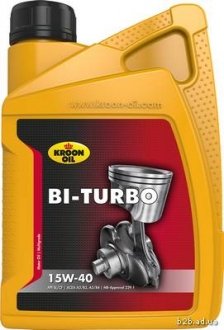 Олива моторна BI-TURBO 15W-40 1л KROON OIL 00215 (фото 1)