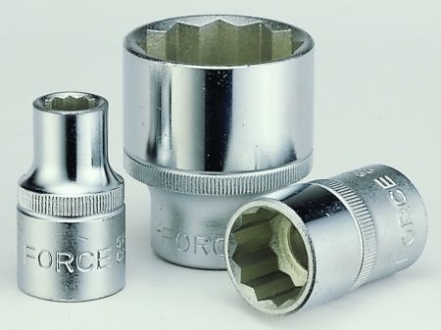 1/2" Головка 14мм 12-гранна, L=38мм FORCE 54914 (фото 1)