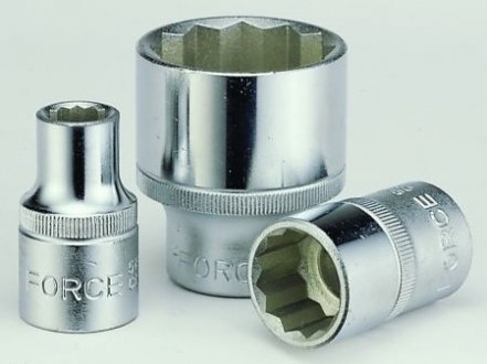 1/2" Головка 25мм 12-гранна, L=43мм FORCE 54925 (фото 1)