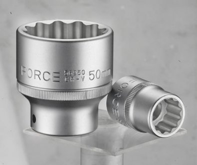 Головка торцевая 19 мм, 12 гр, 3/4" FORCE 56919 (фото 1)